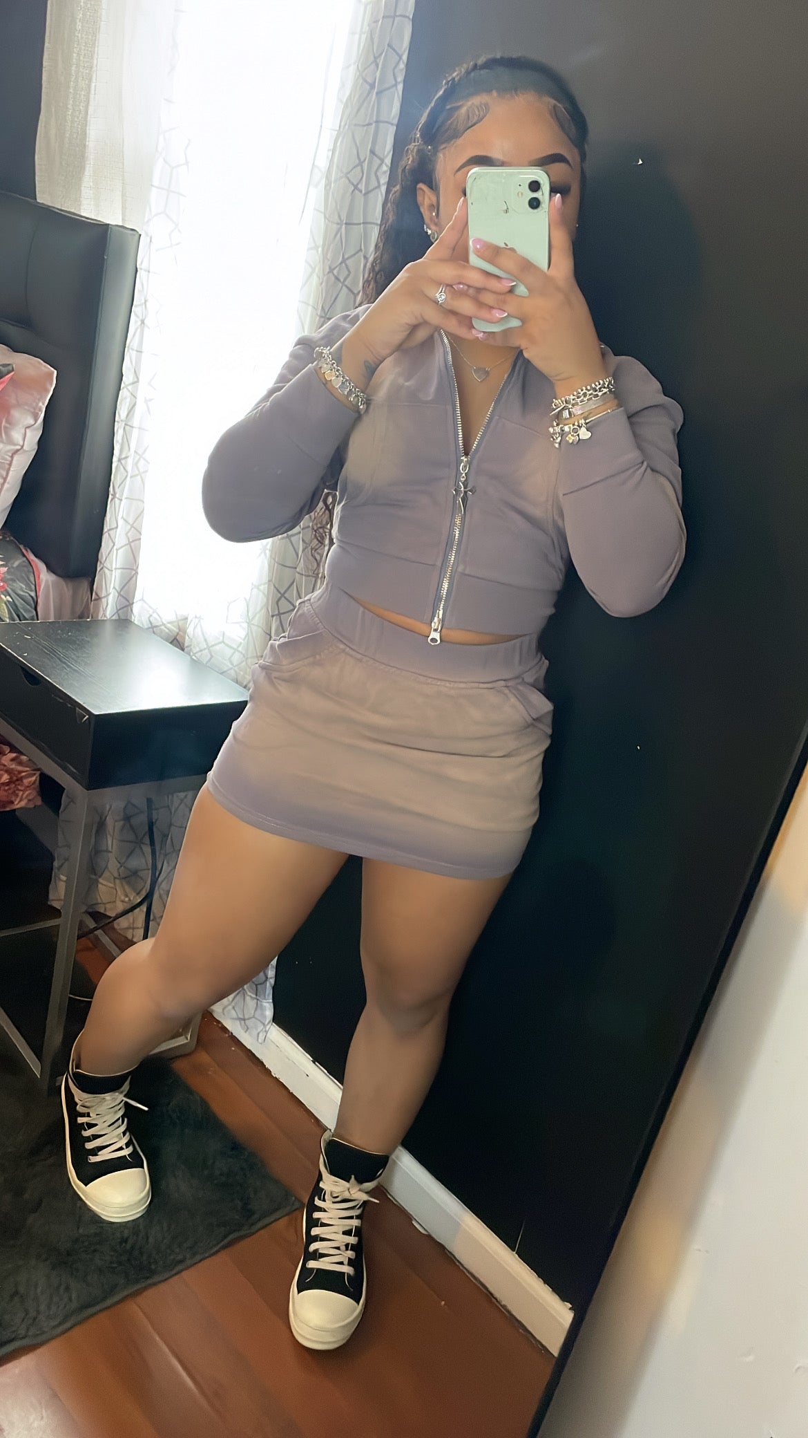 Ash Skirt Set